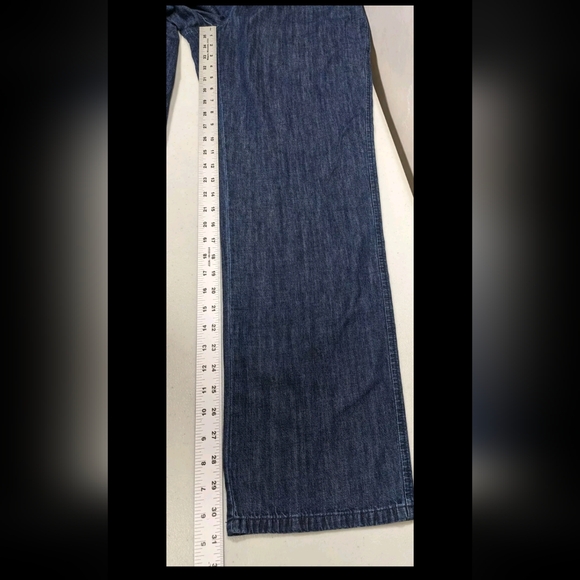 NWT J Jill Pure Jill Indigo Pants Denim Pull On Pants S Blue Jean Lightweight - Picture 5 of 7